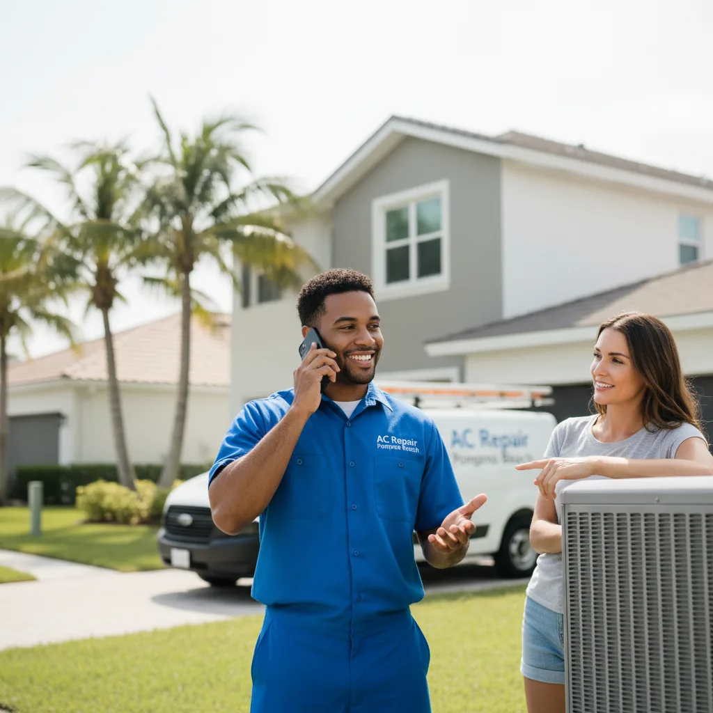 AC Repair Pompano Beach customer support in Brookwood